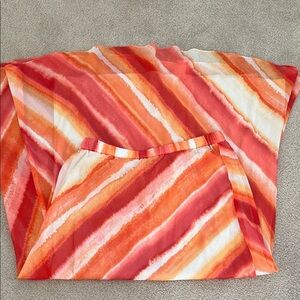 Chico's Sunset Stripe Maxi Skirt, NWT, 8-10